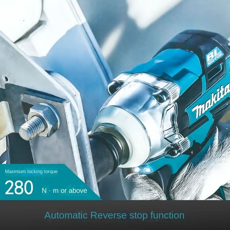 Parafusadeira sem fio Makita Furadeira Chave de Impacto DTW300 Ferramenta Elétrica de Carregamento sem Escovas de Alta Torque para Reparos Automotivos de Pneus 18V Lítio Elétrica