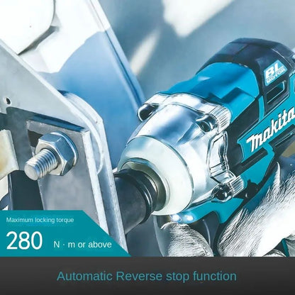 Parafusadeira sem fio Makita Furadeira Chave de Impacto DTW300 Ferramenta Elétrica de Carregamento sem Escovas de Alta Torque para Reparos Automotivos de Pneus 18V Lítio Elétrica