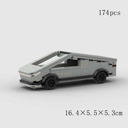 MOC Speed Sports Super Carro de Corrida Blocos de Montar DIY Tijolos Cidade Rally Técnico Grande Veículo de Corrida Presente de Natal Brinquedo