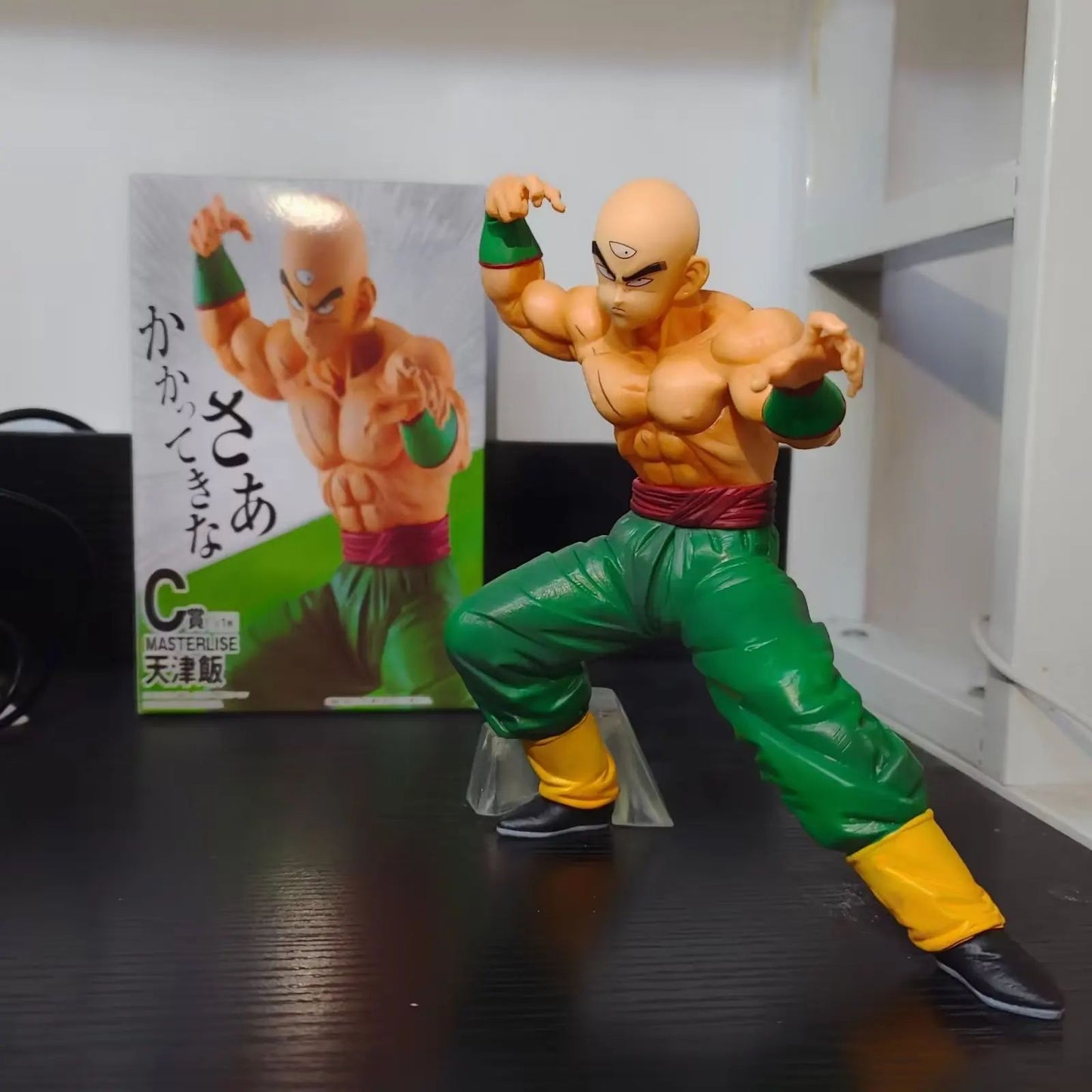 Dragon Ball Ichiban Kuji Tien Shinhan Figure PVC Model Figurine Toy Collect Hobbies Ornament Doll
