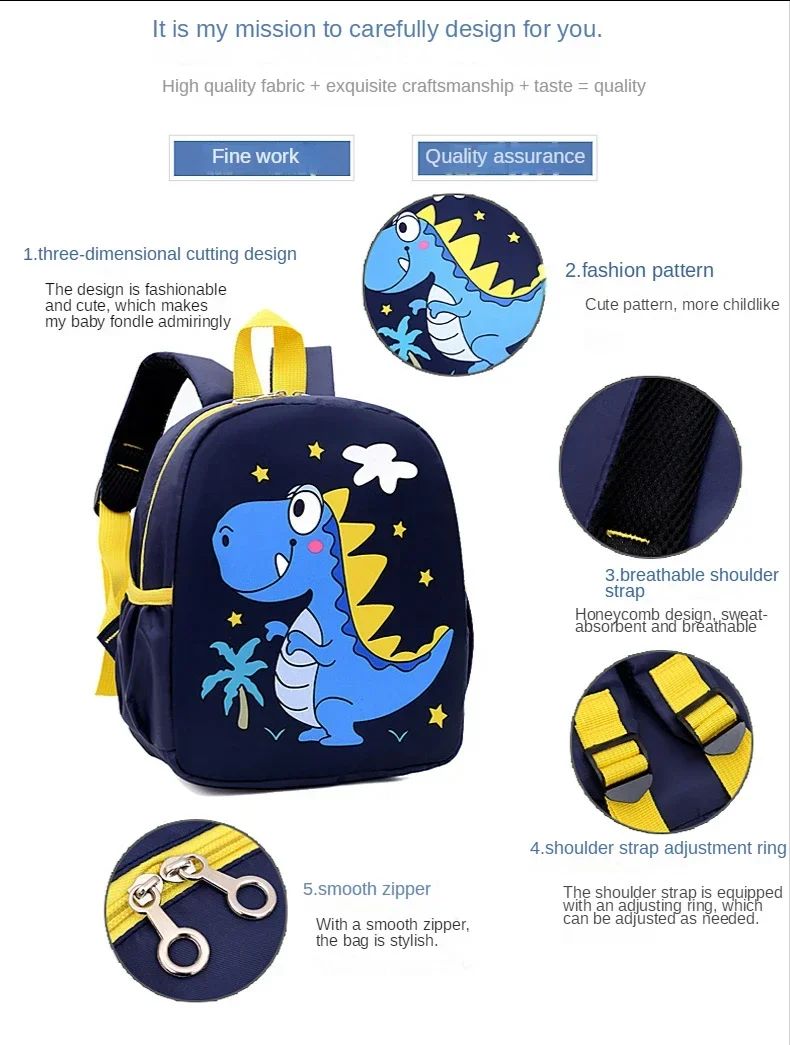 Bolsa Escolar Infantil Fofa Desenho Animado Mochila Impermeável da Moda Mochila Impermeável para Jardim de Infância e Ensino Fundamental Mochila de Estudante