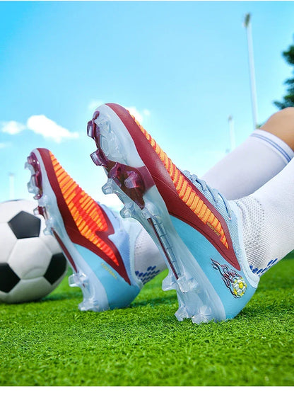 Men Soccer Shoes Original Fast Professional Unisex Cleats Low Cut Football Field Boot Non Slip Comfortable Outdoor Sneaker Match