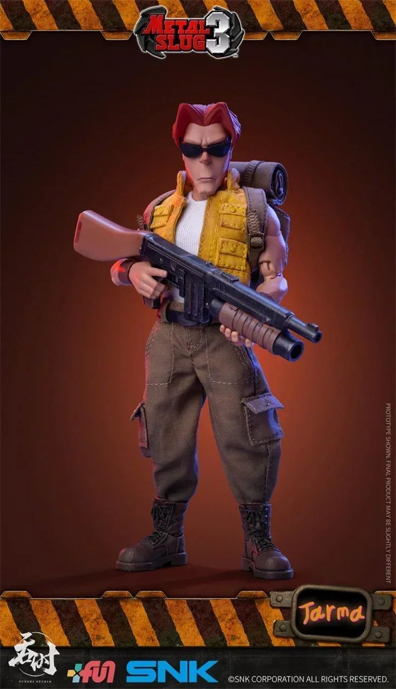 In Stock TUNSHI Studio Original SNK Model Official Metal Slug 3 Marco Tarma Clark Still RALF JONES Rebel Soldier 1/12 Mecha Toy