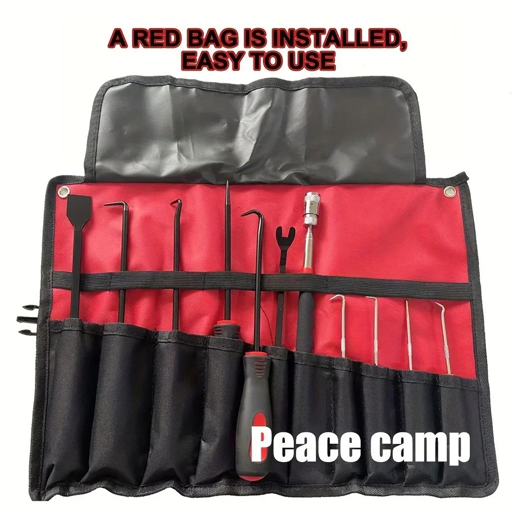 4/11pcs Car Pick Hook Set O Ring Oil Seal Screwdrivers Puller Remover O-Ring Seal Gasket Auto Repair Tools