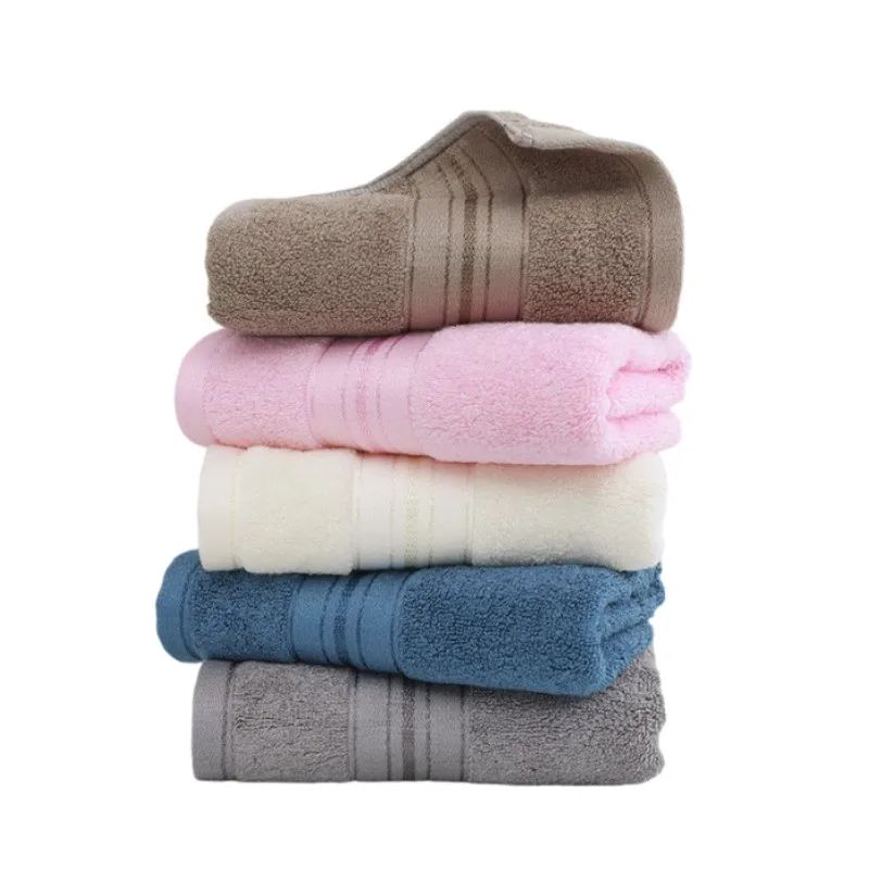 Luxury 100% Bamboo Bathroom Towels 34x74cm Hand Face Bath Towels Washcloths Hotel Home Daily Use Christmas Personalized Gift