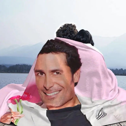 Chayanne Cantor Latino de Pop Porto-Riquenho Cobertor Ultra Macio de Lã Quente Cobertores de Flanela para Cama Carro Sofá Colchas