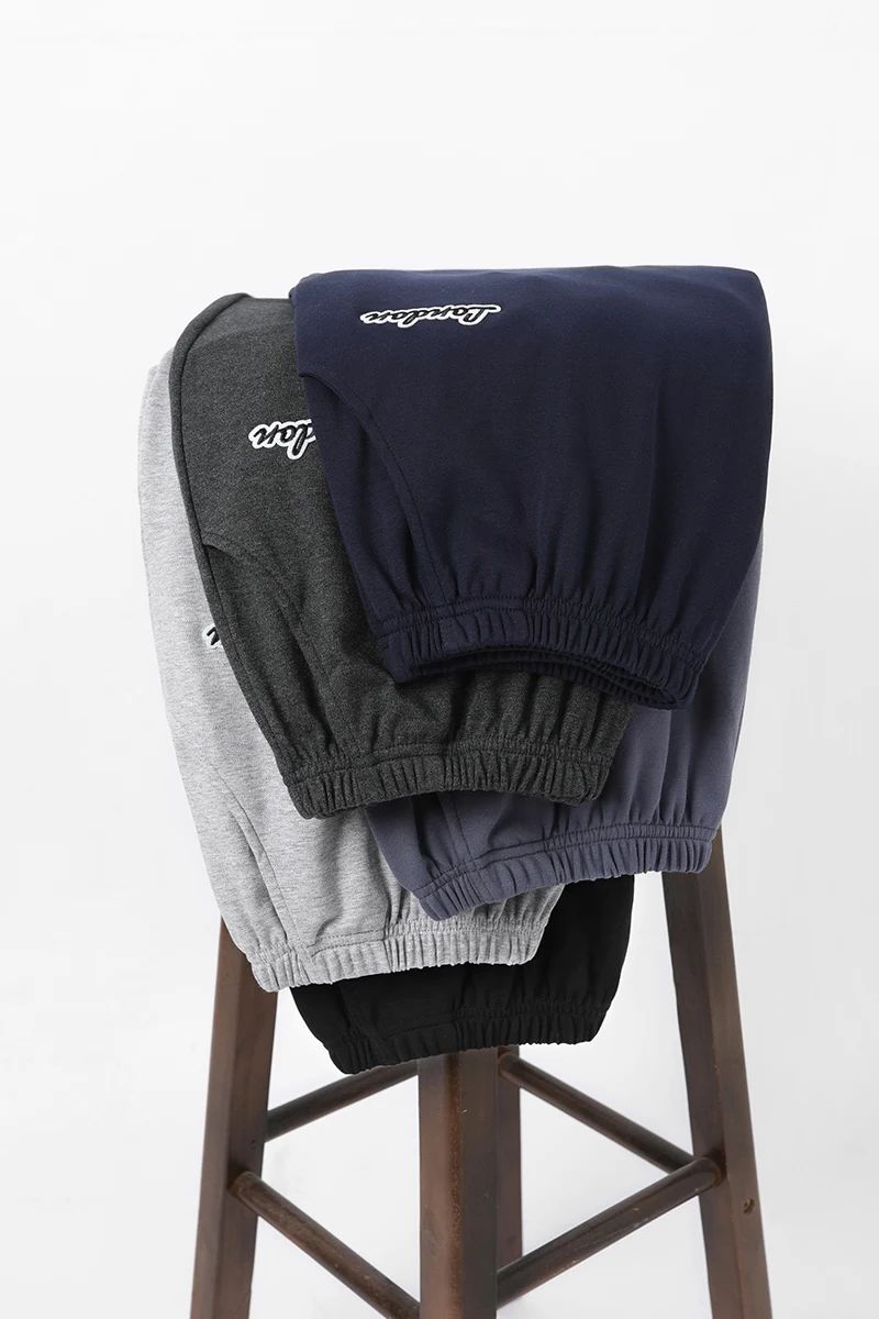 Summer new style solid color pajama pants adluts home loose cotton pajama men's sleep bottom elastic waist breathable shorts