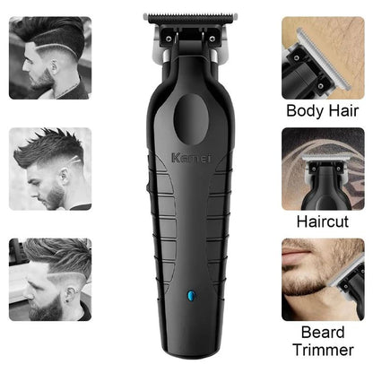 Kemei  KM-2299 KM-2024  Professional Barber Cordless Electric Hair Clippers USB Rechargeable Hair Trimmers Hair Cutting Machine