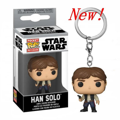29 estilos FUNKO Chaveiros Star Wars Baby Yoda Chaveiro Brinquedo Boba Fett IG-11 The Mandalorian Darth Vader Stormtrooper Chaveiros