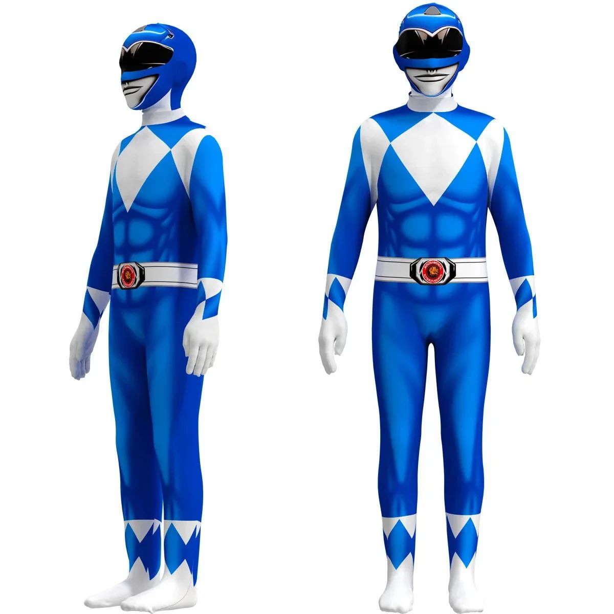 Adult Morpher Superhero Samurai Sentai Shinkenger Rangers Cosplay Fantasia Halloween Costume Mask for Men Boy