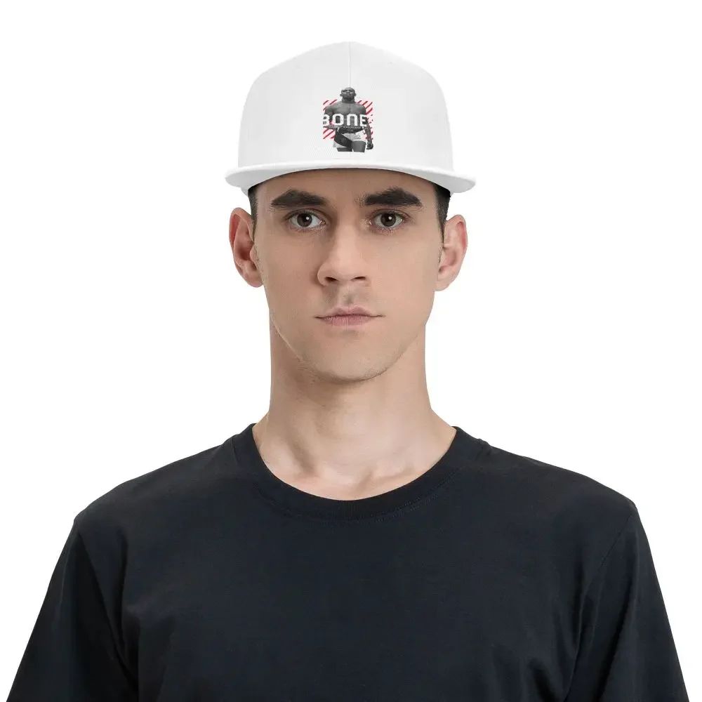 Boné de beisebol ajustável hipster engraçado Jon Jones The Bones Snapback Cap