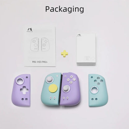 MOBAPAD M6 Gemini Bluetooth Wireless Gaming Controller with Sensing Joystick Gamepad for Nintendo Switch / Switch OLED