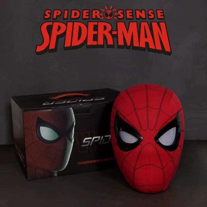 Nova Máscara do Homem-Aranha: Sem Volta Para Casa Capacete de Luxo Recarregável Olhos Remotos Móveis Máscara Decoração de Cosplay Brinquedos de Presente