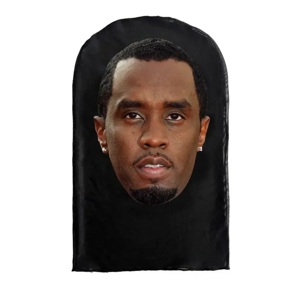 Halloween Terrifying Mask Ronaldo Kanye Mask Interesting 3D Printed Seamless Hat Mascaras Cosplay Facial Mask Party Cosplay Prop