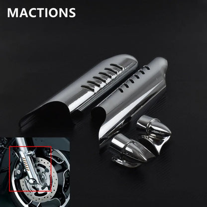 Capa da Bengala Inferior da Moto para Harley Touring Road Street Glide FLHX FLHR Ultra CVO 00-13 Protetor Defletor Escudo