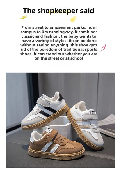 Trendy Kids Shoes Girls Boys Tennis Sneakers Outdoor Running Shoes Non-slip School Sports Shoes Breathable Mesh Comfort Shoes