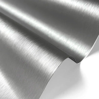 Car Stickers Black Grey Silver Brushed Aluminum  Vinyl Wrap Film Metallic Car Wrap Foil Sticker For Car Motorcycle Computer Skin