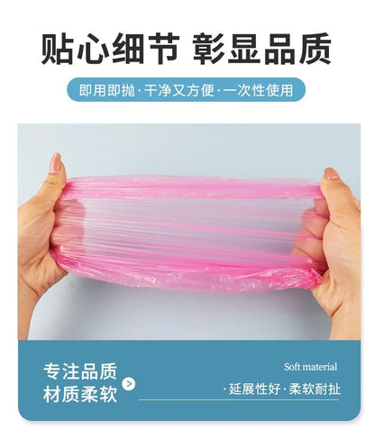 Toucas de Banho Descartáveis Acessórios para Sauna Transparentes e à Prova d'Água Toucas Descartáveis para Cabelo Produtos de Banheiro para Casa