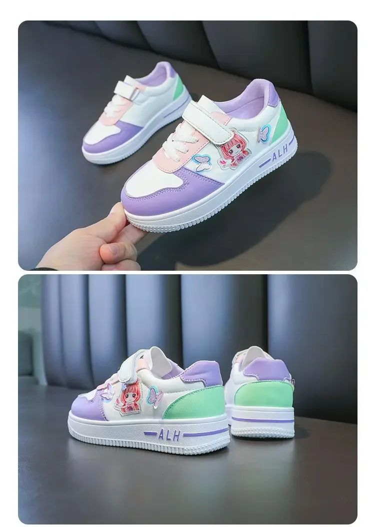 CKid Shoes Sneaker Shoe Boys Girls Baby Cartoon Canvas Sports Shoes Spring Autumn Children Board Shoes with Leisure New Fashion
