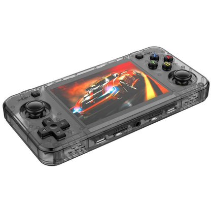 BOYHOM Green R3 6H Retro Video Game Console 3.5‘’ IPS Screen RK3326 3000 mAh Open Linux System Portable Player 64GB 128GB