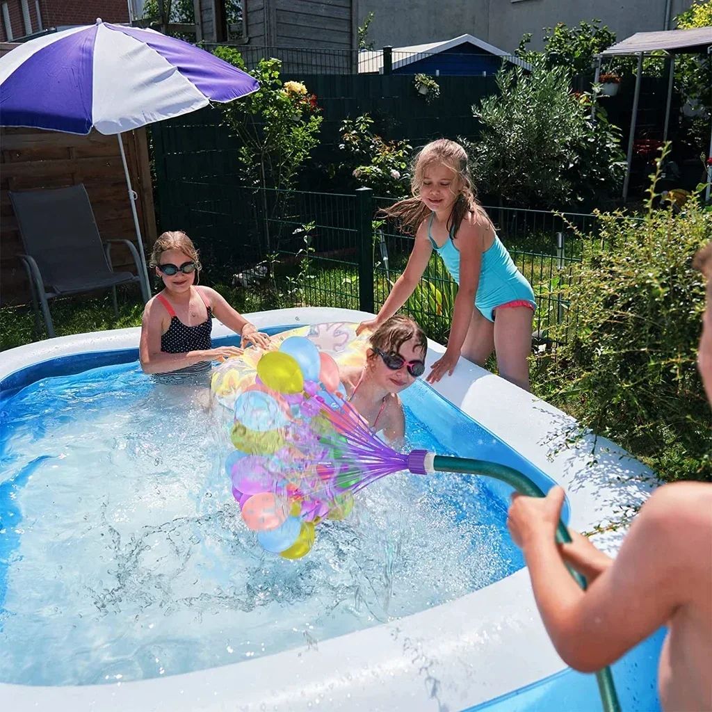 111/222/333Pcs Water Balloons Rapid Injection Funny Summer Outdoor Water Balloon Bombs For Kids and Adults Beach Water Fight Toy