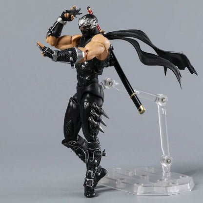 Revoltech Ryu Hayabusa Boneco de Ação PVC Modelo Ornamento Brinquedo Coleção Presente