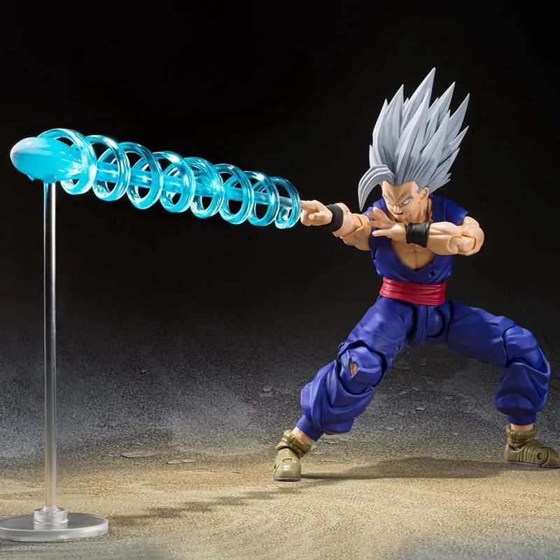 Shf Dragon Ball Son Gohan Besta Action Figure PVC Boneco Colecionável Articulado Anime 17cm Super Saiyajin Gohan Brinquedo Modelo de Presente
