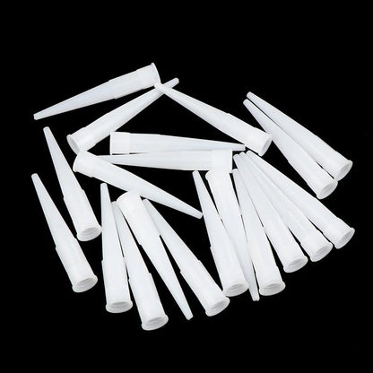20 Peças Bicos Universais para Pistola de Calafetar Bicos de Plástico para Cola de Vidro Pontas de Calafetagem de Silicone para Vedante Boca Ferramentas de Construção Doméstica