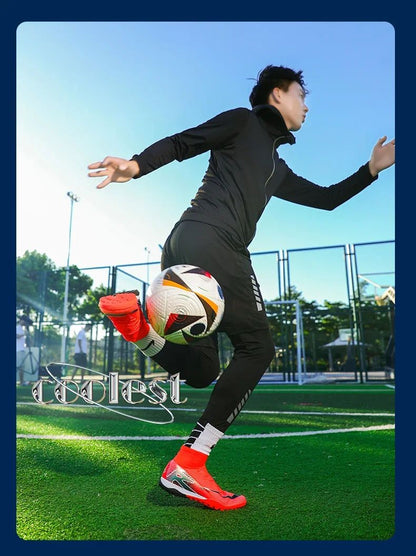 Men Soccer Shoes Society Professional Soccer Cleats Adult Fast Turf Training Football Shoes Outdoor Futsal Football Field Boots