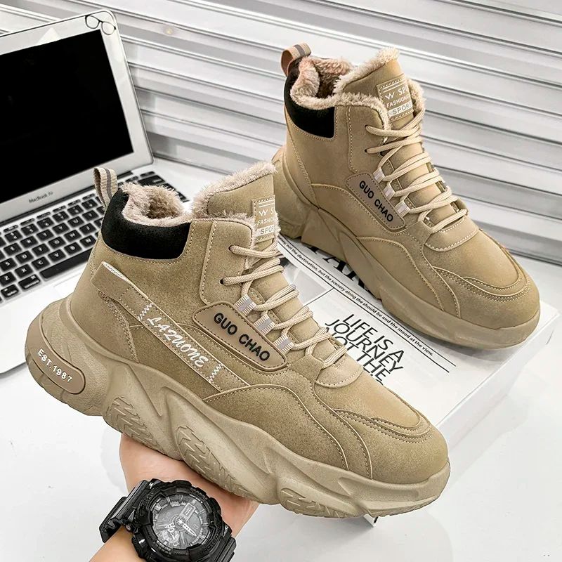 Winter Sport Shoes for Men Sports and Leisure Loafers Ankle Boots Casual Shoes Casual Sneaker Platform Sports Shoes Fashion New