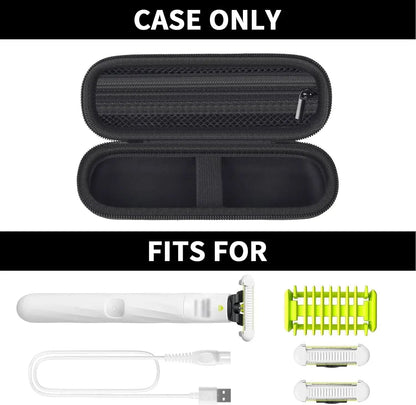 Storage Bag Compatible with Philips Norelco OneBlade Unisex Intimate Pubic & Personal Body Groomer&Trimmer QP1924/70 (Box Only)
