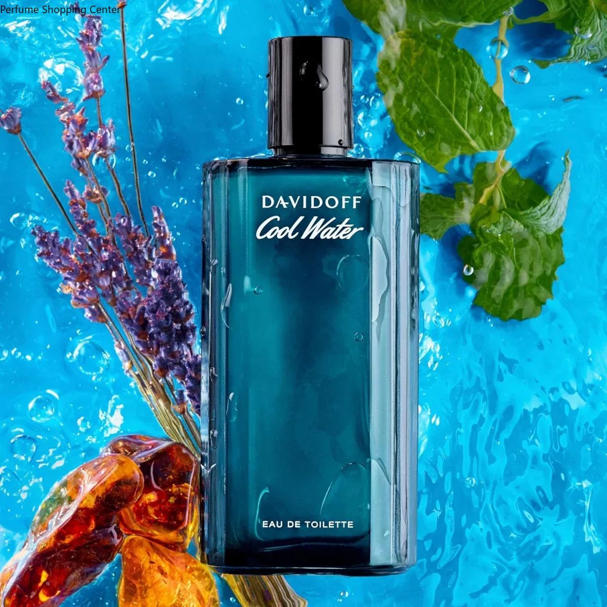 Davidoff Cool Water Eau de Toilette – Aromatic Men's Cologne – With Notes of Coriander, Mint, Lavender & Amber – Long Lasting Fr