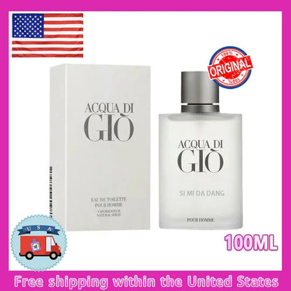 Men's Perfume 100ml, Long-lasting Freshness, Awakens Your Daily Charm | Essential for Commuting, Business, and Social Dating
