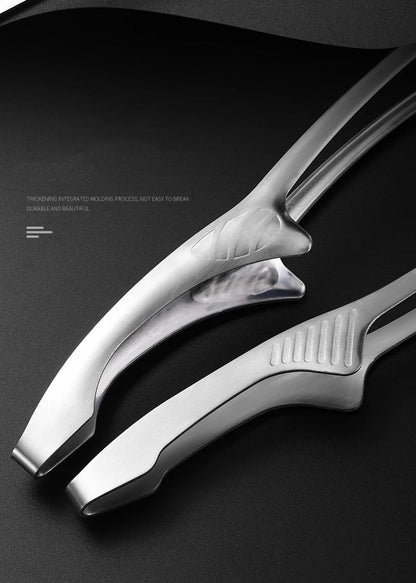 304 Stainless Steel Food Tongs Long Handle Non-slip Barbecue Tongs Steak Tongs Kitchen Cooking Tools Kitchen Accessories