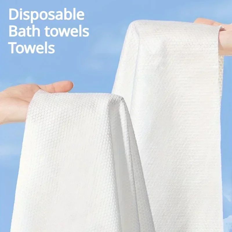 1/2/5PCS Disposable Towel Bath Towel Lndividually Packaged Clean Hygienic Disposable Towel Thickened Cotton Portable Travel