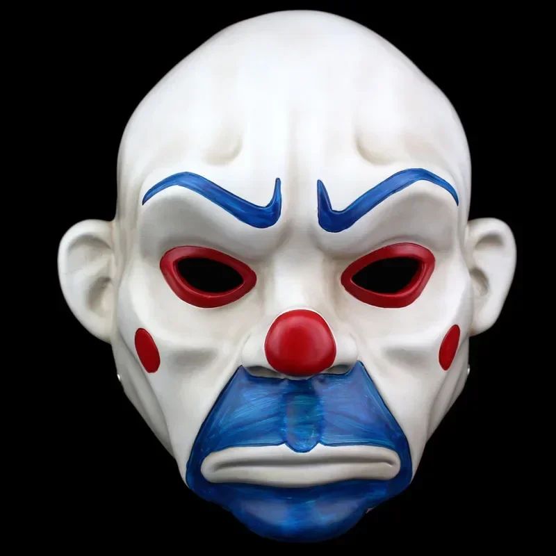 2026  Mask for Halloween Party Clown Accessories Dark Knight Joker Thief