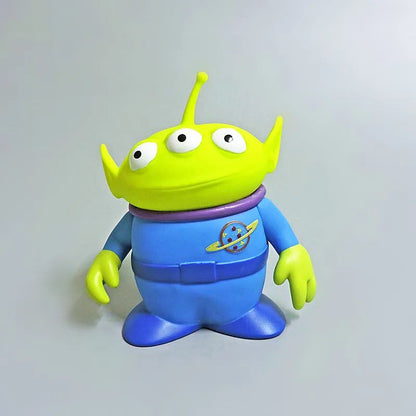 Boneco de Ação do Alien de Toy Story da Disney, Diferentes Expressões, Três Olhos, Modelo de Desenho Animado, Decoração de Boneca, Brinquedo de Anime para Crianças, Presente