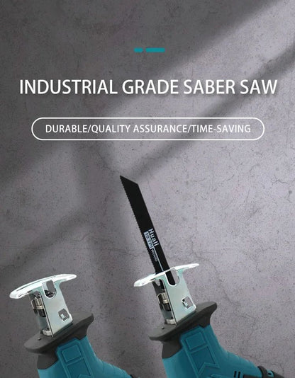 Makita - Serra Sabre sem Fio e sem Escovas, Ferramenta Elétrica, Portátil, para Madeira, Tubos de Metal, Motosserra para Corte, 18V, ML-505