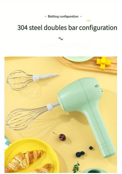 Mixer de Alimentos Elétrico Portátil Sem Fio Batedor de Ovos Automático Batedor de Manteiga Creme Vertical Misturador de Mão Sem Fio para Cozinha