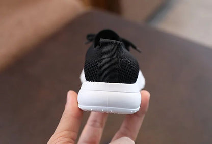 Children Sneakers Spring and Fall Casual Shoes Mesh Breathable Soft Bottom Kids Boys Girls Students Sport Running Tennis Shoes