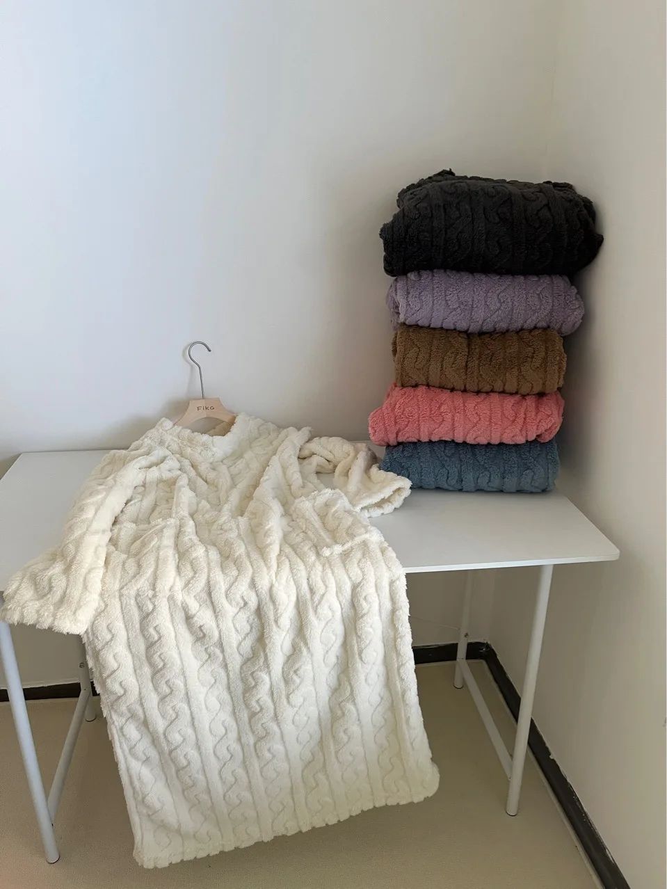 Thickened Warm Bathrobe Women Coral Velvet Padded Pajamas Dress Winter College Student Homewear Plus Size Ladies Striped