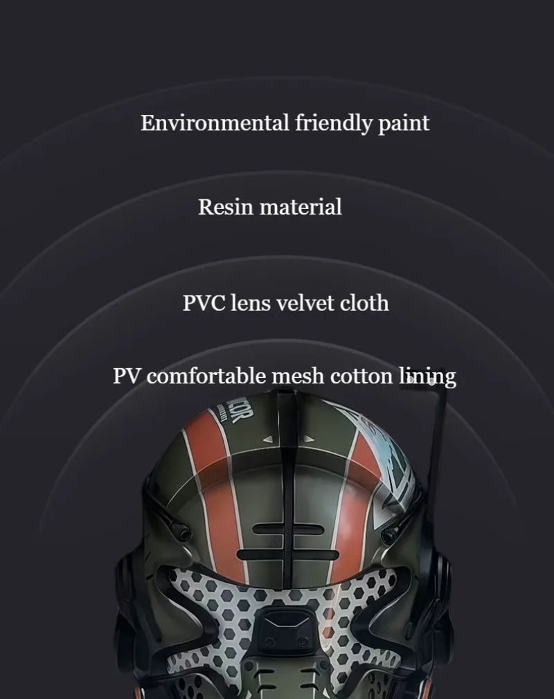 Titanfall Jack Cooper Led Light Mask Cosplay Helmet Halloween Costume for Adult Man Face Masks Masquerade Carnival Party Prop