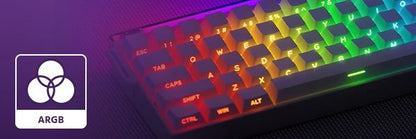 AKKO x Veekos Shine60 HE Magnetic Switch Keyboard 60% Rapid Trigger Keboard RT 0.01mm Snap Key Custom Keyboard for Esports Gamer