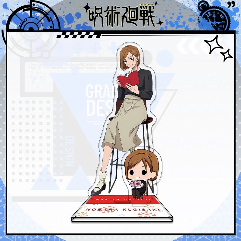 Anime Jujutsu Kaisen Acrylic Stand Gojo Satoru Figures Miniatures Manga Figurines Garage Kits Model Toys GK Ornaments Decoration