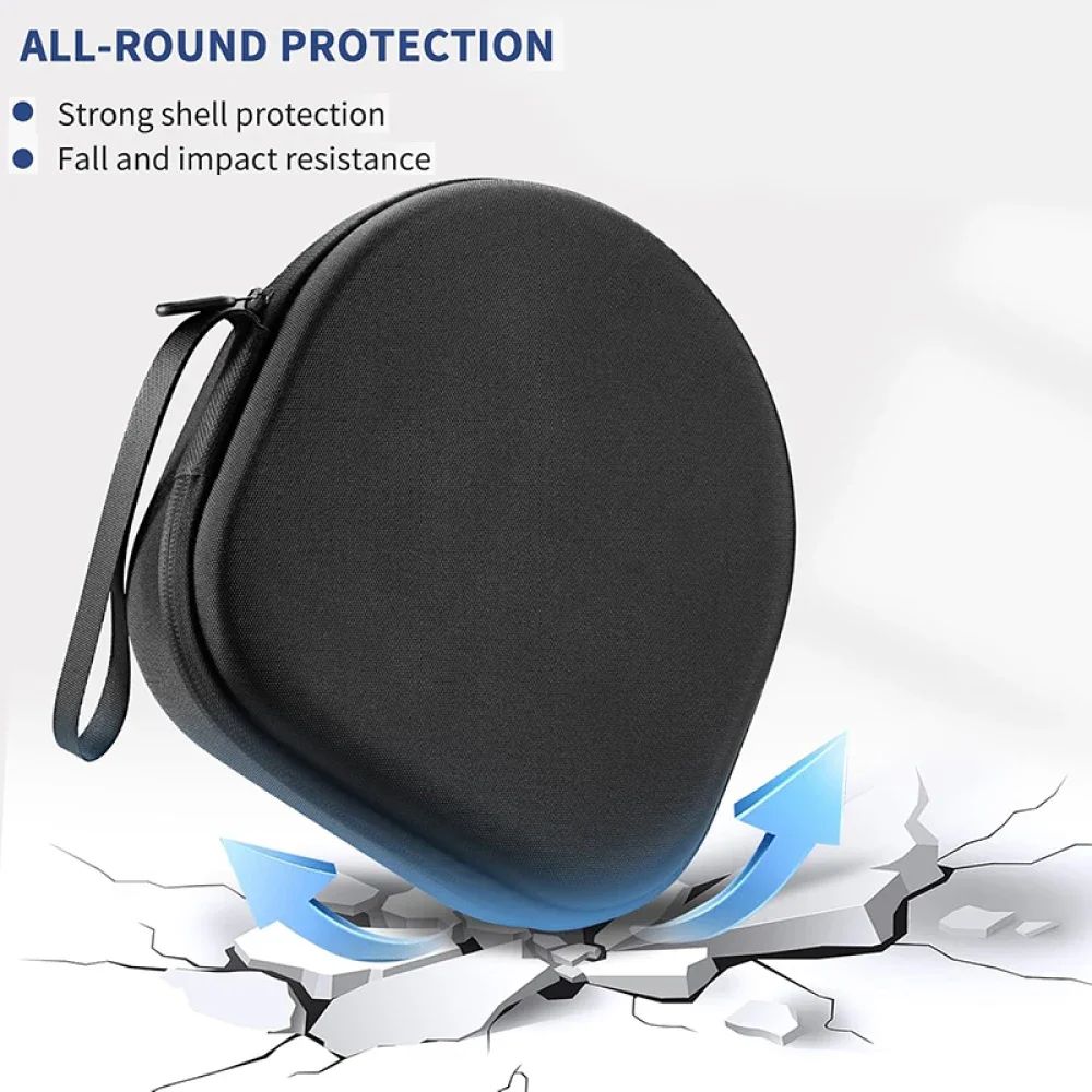 Estojo para JBL TUNE 720BT 520BT 510BT e para Sony WH-1000xm4 WH-CH520 WH-CH720N, Bolsa de Armazenamento Rígida de EVA para Fones de Ouvido