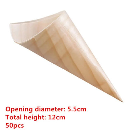 50 100pcs Natural bamboo Disposable Kayak sushi Wood Boat Salad Dessert Pine cake Boat Snack Bowl mat sushi plate tray onigiri