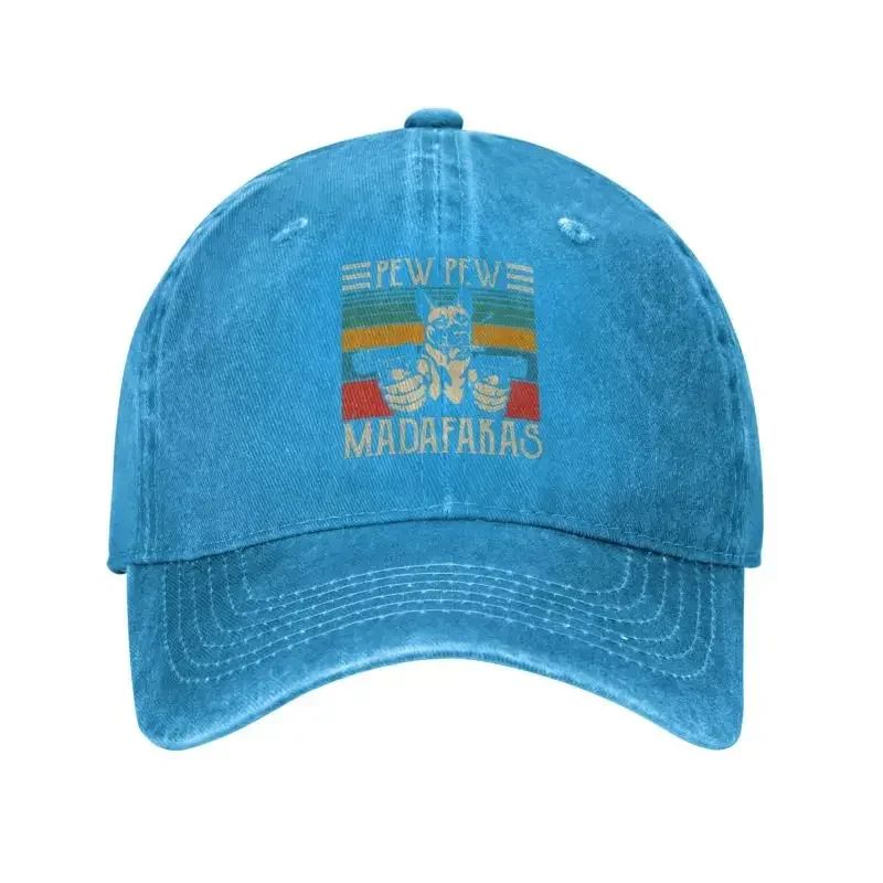 Custom Cotton Madafakas Baseball Cap for Men Women Breathable Vintage Belgian Shepherd Malinois Dog Dad Hat Outdoor