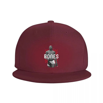 Boné de beisebol ajustável hipster engraçado Jon Jones The Bones Snapback Cap