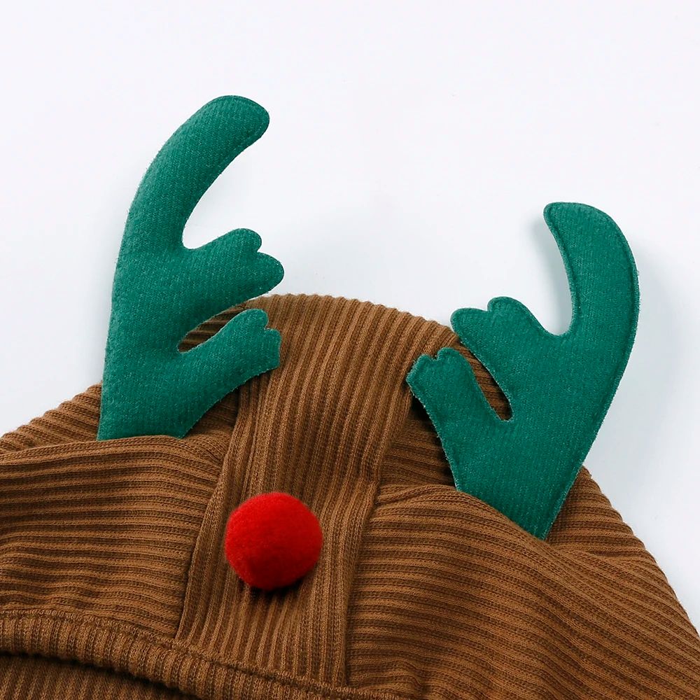 2025 Christmas Baby Suspender Pants with Hat Infant Knit Trousers Outfits Cute Toddler Newborn Casual Leggings Costumes