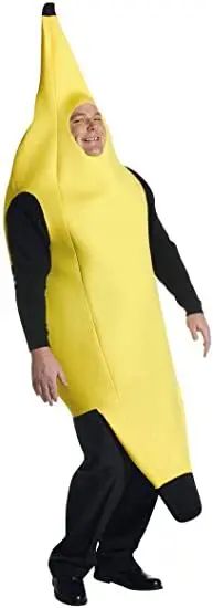 Carnival Costume For Men Funny Sexy Banana Cosplay Adult Fancy Dress Novelty Halloween Christmas Party Decorations Clothing